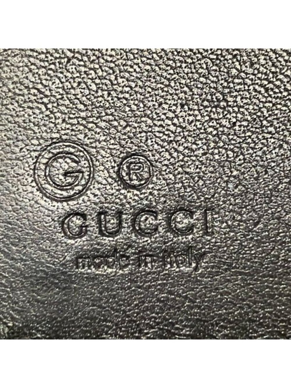 Gucci Micro Guccissima Organizer Document Case Double Zip Around Wallet - Picture 4 of 9
